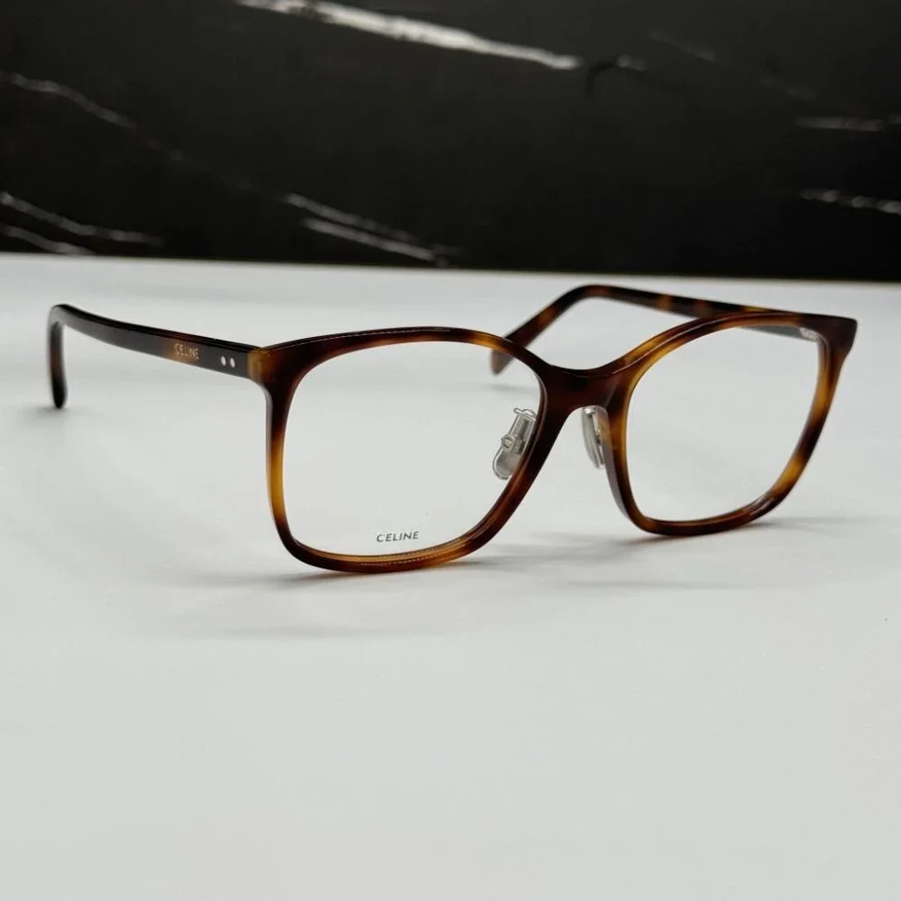 NEW CL50027J 056 CELINE EYEGLASSES LIGHT HAVANA UNISEX EYEWEAR CELINE CL 50027J